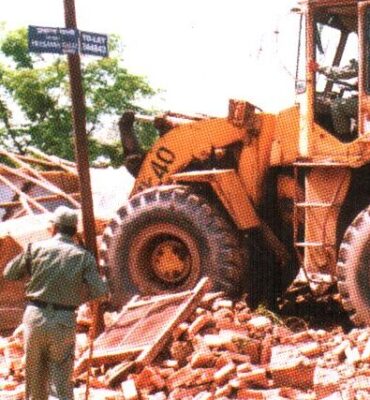 Eviction in Kathmandu